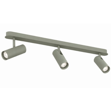 lensa sage 3 lamp bar spotlight, adjustable heads, steel, gu10, 100cm length