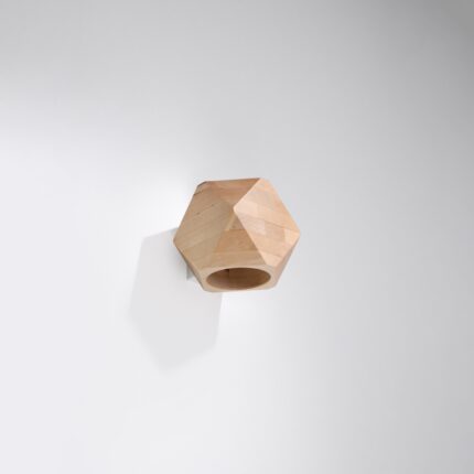 Woody Wall lamp natural wood Image 2