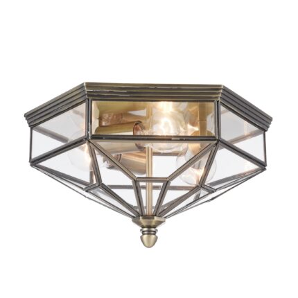 Zeil Bronze Ceiling luminaire, Metal Image 2