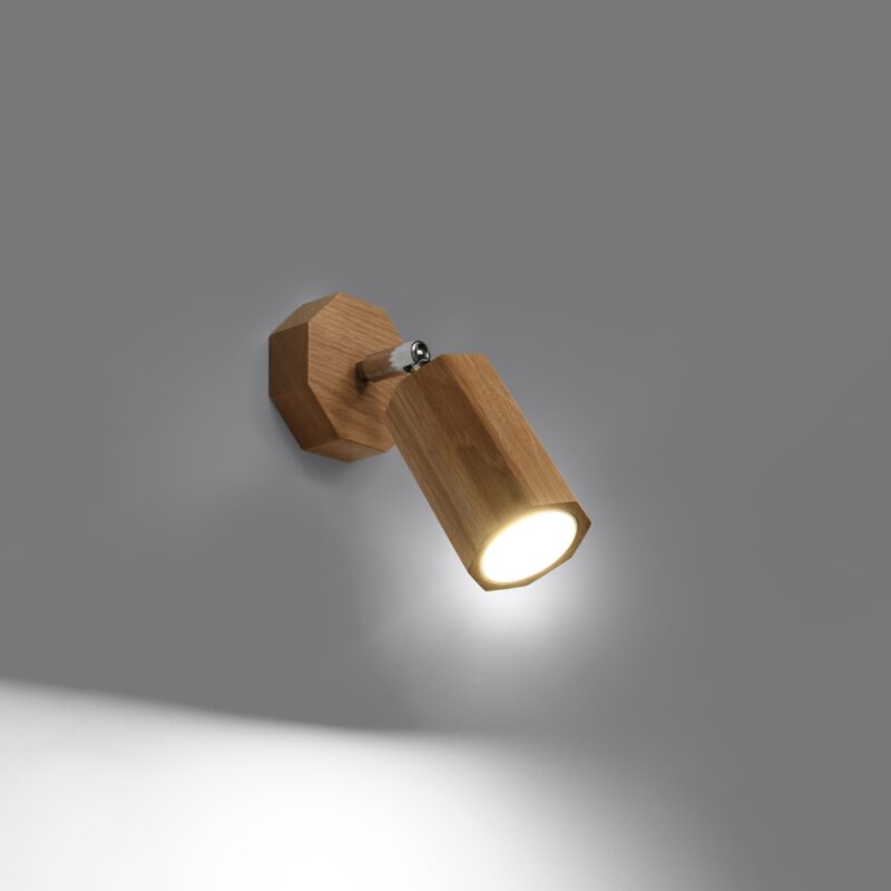 Zeke Wall lamp oak Image 3